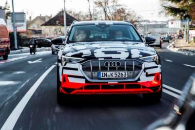 Audi показала свой первый электрокар